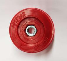 Calota com Porca Para Hélice de Ventilador Mondial / Ventisol / Britânia / Faet / Philco Vermelha