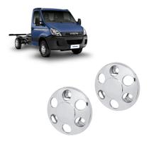 Calota Dianteira Protetor de Roda Elegance p Iveco 6 Furos