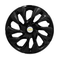 Calota Esportiva aro 13 GM Corsa Celta Classic DS4 Preta Brilhante