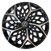 Calota esportiva aro 13 moove black silver + emblema resinado vw Calota esportiva aro 13 moove black silver + emblema resinado vw