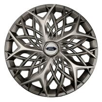Calota esportiva aro 13 moove graphite silver + emblema resinado ford Calota esportiva aro 13 moove graphite silver + emblema resinado ford