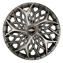Calota esportiva aro 13 moove graphite silver + emblema resinado gm Calota esportiva aro 13 moove graphite silver + emblema resinado gm