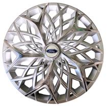 Calota esportiva aro 13 moove silver chrome + emblema resinado ford Calota esportiva aro 13 moove silver chrome + emblema resinado ford
