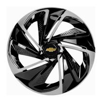 Calota esportiva aro 13 nitro black silver + emblema resinado gm Calota esportiva aro 13 nitro black silver + emblema resinado gm