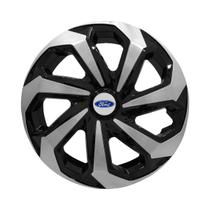 Calota Esportiva Aro 13 Spider Black/Silver Ford Ka Calota Esportiva Aro 13 Spider Black/Silver Ford Ka