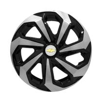Calota Esportiva Aro 13 Spider Black/Silver GM Corsa Celta Classic Calota Esportiva Aro 13 Spider Black/Silver GM Corsa Celta Classic