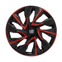 Calota Esportiva aro 14 DS4 Red Cup Fiat Uno Palio Siena Mobi Argo