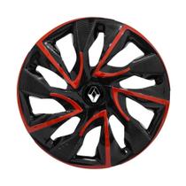 Calota Esportiva aro 14 DS4 Red Cup Renault Clio Sandero Logan