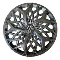 Calota esportiva aro 14 moove graphite + emblema resinado vw