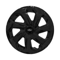 Calota Esportiva Aro 14 Spider Black Ford Ka Fiesta Courier