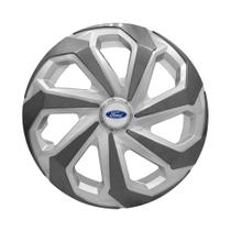 Calota Esportiva Aro 14 Spider Silver/Graphite Ford Fiesta ka