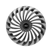 Calota Esportiva Aro 14 Twister Graphite/Silver Ford Fiesta Ka Calota Esportiva Aro 14 Twister Graphite/Silver Ford Fiesta Ka