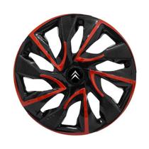 Calota Esportiva aro 15 DS4 Red Cup Emblema Citroen