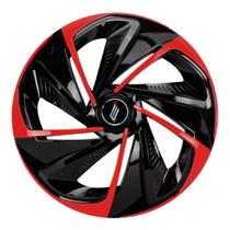 Calota esportiva nitro aro 13 black red - 3807 Calota esportiva nitro aro 13 black red - 3807