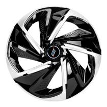 Calota esportiva nitro aro 14 black silver - 4804