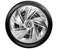 Calota Esportiva Nitro Prata Aro 13 Vw Gol G1 G2 G3 G4 G5 Up