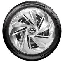 Calota Esportiva Nitro Prata Aro 14 Vw Gol G1 G2 G3 G4 G5 G6 Up Parati