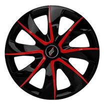 Calota esportiva prime aro 13 black red - 1005 Calota esportiva prime aro 13 black red - 1005