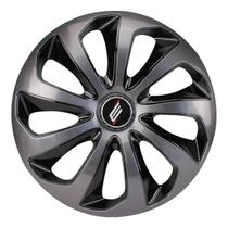 Calota esportiva velox aro 15 graphite black - 5705