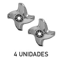 Calota Hélice 4 Pontas Aro 20/22 para Rodoar LD - 4 Un Calota Hélice 4 Pontas Aro 20/22 para Rodoar LD - 4 Un
