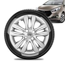 Calota Hyundai HB20 Aro 15 Prata Emblema Prata - GFM - CALOTA