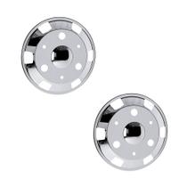 Calota Mb Ônibus Dianteira Aro 17,5 Americana Fechada Par