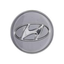 Calota Miolo Centro Roda Hyundai Creta 2016 2017 2018 Prata