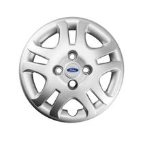 Calota Prata Aro 14 Modelo Ford Fiesta Sedan 2011 2012 2013