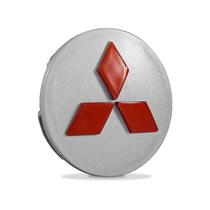 Calota Roda Mitsubishi Lancer Asx Outlander Prata 60mm Calota Roda Mitsubishi Lancer Asx Outlander Prata 60mm