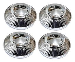 Calota Sem Emblema Galaxie Dog Dish Landau 1967/1972 Kit 4