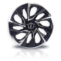 Calota Universal modelo Ds4 14 polegadas Black/Chrome