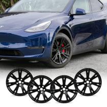 Calotas Mayde para Tesla Model Y 19" Preto Fosco Jogo