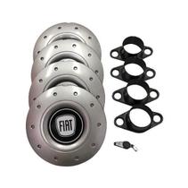 Calotas Miollo Fiat Palio Aro 14 2010/2017 Amarok Prata