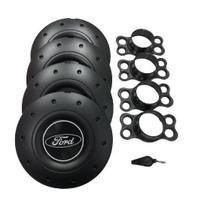 Calotas Miollo Ford Ka Aro 14 2015/2019 Estilo Amarok Preto