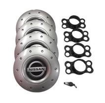 Calotas Miollo Nissan March Aro 14 2012/20 Amarok Prata