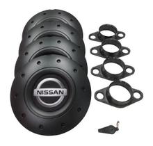 Calotas Miollo Nissan Versa Aro 16 2012/20 Amarok Preto