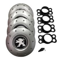 Calotas Miollo Peugeot 206 Aro 14 2001/08 Amarok Prata