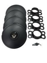 Calotas Miollo Renault Clio Aro 14 1999/16 Tradicional Preto