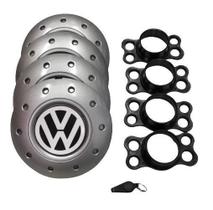 Calotas Miollo Vw Gol G2 Aro 13 1995/2003 Amarok Prata