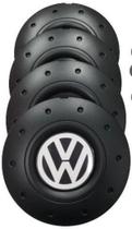 Calotas Miollo Vw Polo Aro 14 2004/2017 Estilo Amarok Preto