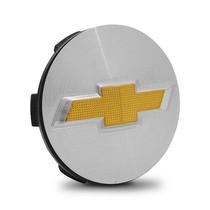 Calotinha 56mm Centro de Roda Scorro Emblema GM Escovado
