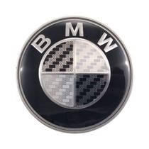 Calotinha Meio Roda BMW PRETA 69mm