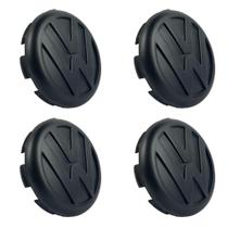 Calotinha Sub Calota 51mm Volkswagen Injetada Preta 4un Calotinha Sub Calota 51mm Volkswagen Injetada Preta 4un