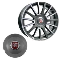 Calotinha Tampa Centro Roda Fiat Bravo Resinada Original Calotinha Tampa Centro Roda Fiat Bravo Resinada Original