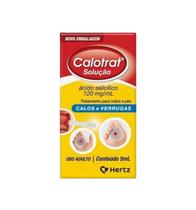 Calotrat Ácido Salicílico Remove Calos Verrugas 5ml - Hertz