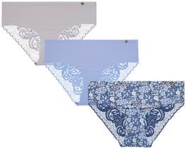 Calzones Hipster para Mujer Lucky Brand, Paquete Múltiple Indigo