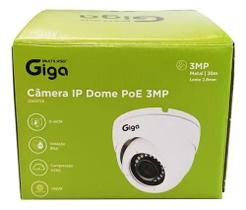 Cam ip dome metal poe 3mp 2.8mm 30m dwdr gs0372a