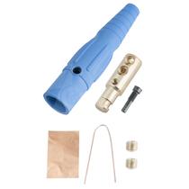 Cam lock macho de linha azul