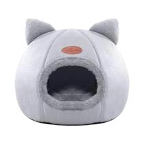 Cama Aconchegante De Inverno Para Gatos, Cesto Pequeno, Casinha Para Cães, Ninho Interno, Tenda