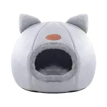 Cama Aconchegante De Inverno Para Gatos, Cesto Pequeno, Casinha Para Cães, Ninho Interno, Tenda